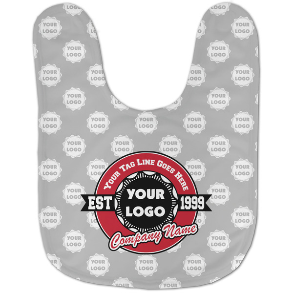 Logo & Tag Line Baby Bib - AFT flat