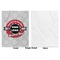 Logo & Tag Line Baby Blanket (Single Sided - Printed Front, White Back)