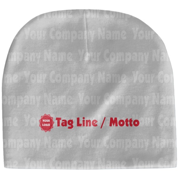 Custom Logo & Tag Line Baby Hat / Beanie (Personalized)