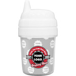 Logo & Tag Line Baby Sippy Cup (Personalized)