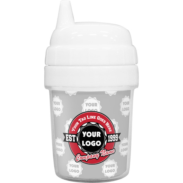 Custom Logo & Tag Line Baby Sippy Cup (Personalized)