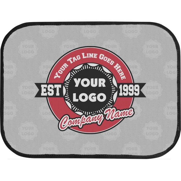 Logo & Tag Line Back Seat Car Mat