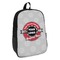 Logo & Tag Line Backpack - angled view