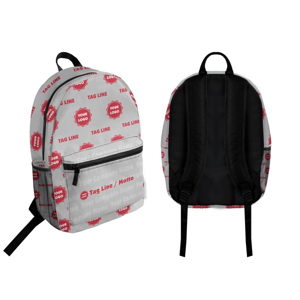 Logo & Tag Line Backpack front and back - Apvl