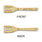 Logo & Tag Line Bamboo Slotted Spatulas - Single Sided - APPROVAL