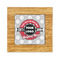 Logo & Tag Line Bamboo Trivet with 6" Tile - FRONT