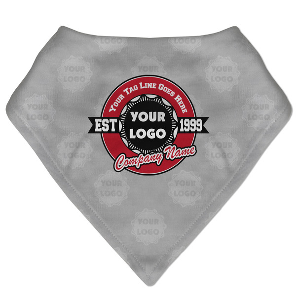 Custom Logo & Tag Line Bandana Bib w/ Logos