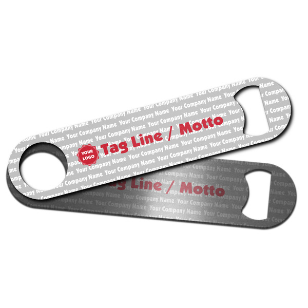 Logo & Tag Line Bar Bottle Opener - Main