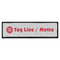 Logo & Tag Line Bar Mat - Large - FRONT