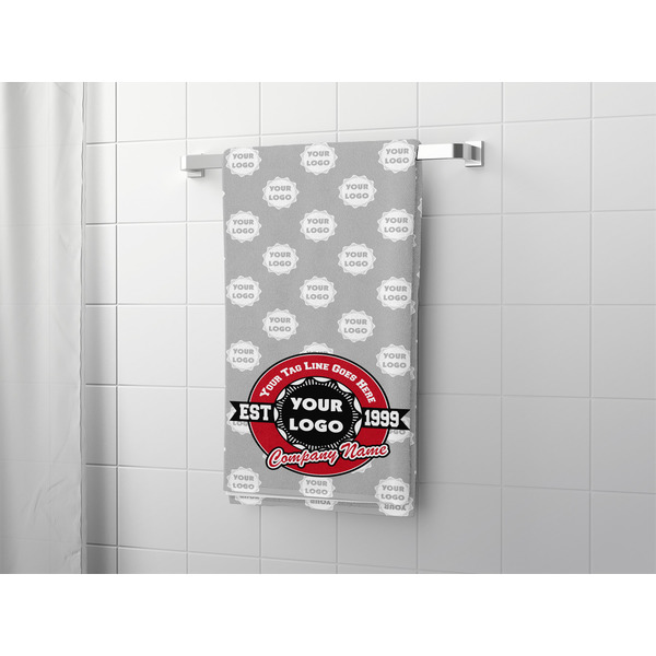 Logo & Tag Line Bath Towel - LIFESTYLE