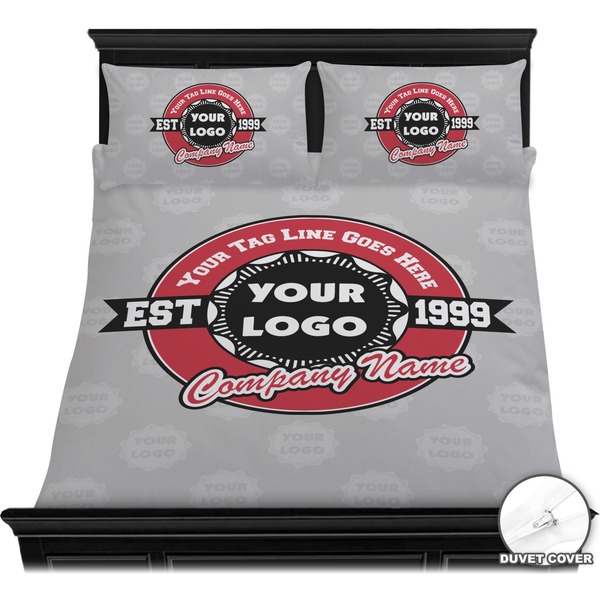 Logo & Tag Line Bedding Set (Queen) - Duvet