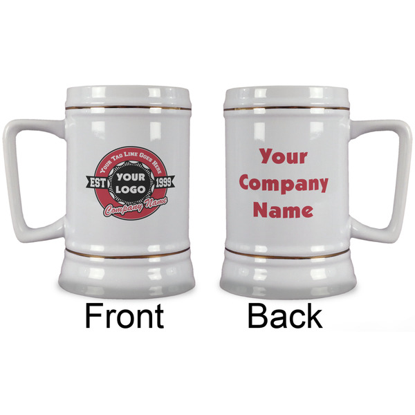 Logo & Tag Line Beer Stein - Approval