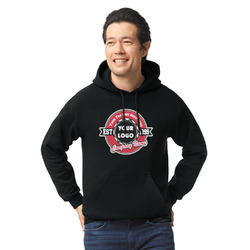 Logo & Tag Line Hoodie - Black (Personalized)