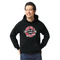 Logo & Tag Line Hoodie - Black - Large (Personalized)