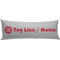 Logo & Tag Line Body Pillow Horizontal