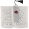 Logo & Tag Line Bookmark with tassel - In book