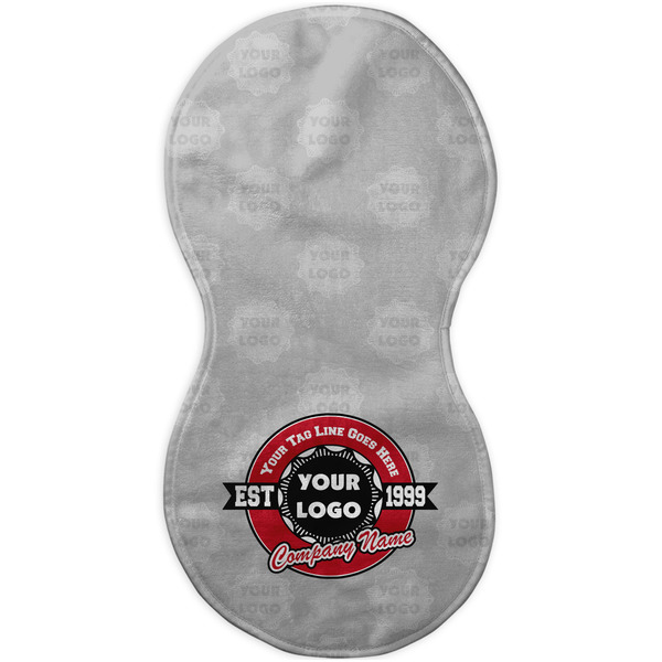 Logo & Tag Line Burp Peanut Shaped Flat