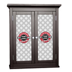 Logo & Tag Line Cabinet Decal - Small w/ Logos