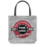 Logo & Tag Line Canvas Tote Bag w/ Logos