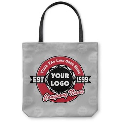 Logo & Tag Line Canvas Tote Bag (Personalized)