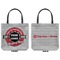 Logo & Tag Line Canvas Tote - Front and Back