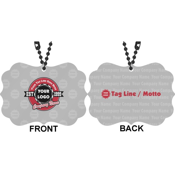 Logo & Tag Line Car Ornament (Approval)