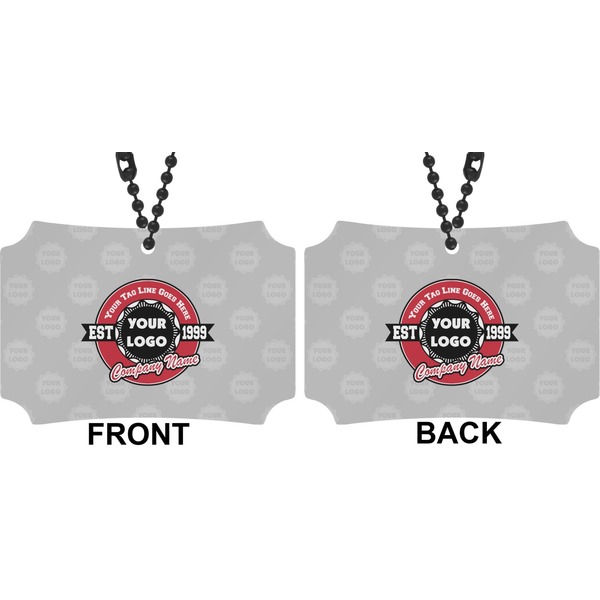 Logo & Tag Line Car Ornament - Berlin (Approval)