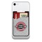 Logo & Tag Line Cell Phone Credit Card Holder w/ Phone