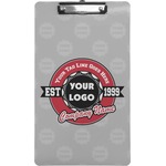 Logo & Tag Line Clipboard - Legal Size w/ Logos