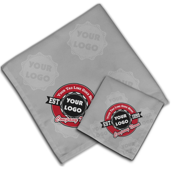 Logo & Tag Line Cloth Napkins - Personalized Lunch & Dinner (PARENT MAIN)