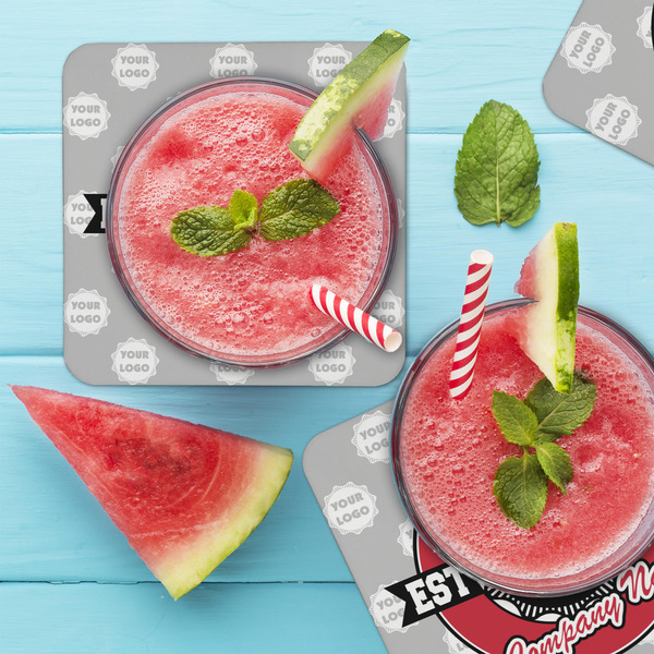 Logo & Tag Line Coaster Set - LIFESTYLE