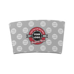 Logo & Tag Line Coffee Cup Sleeve w/ Logos