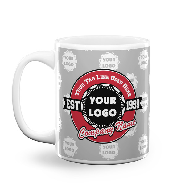 Custom Logo & Tag Line Coffee Mug (Personalized)