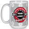 Logo & Tag Line Coffee Mug - 15 oz - White Full