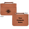 Logo & Tag Line Cognac Leatherette Bible Covers - Small Double Sided Apvl