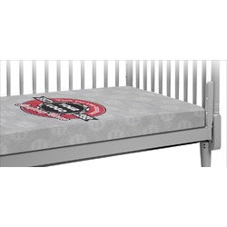 Logo & Tag Line Crib Fitted Sheet w/ Logos