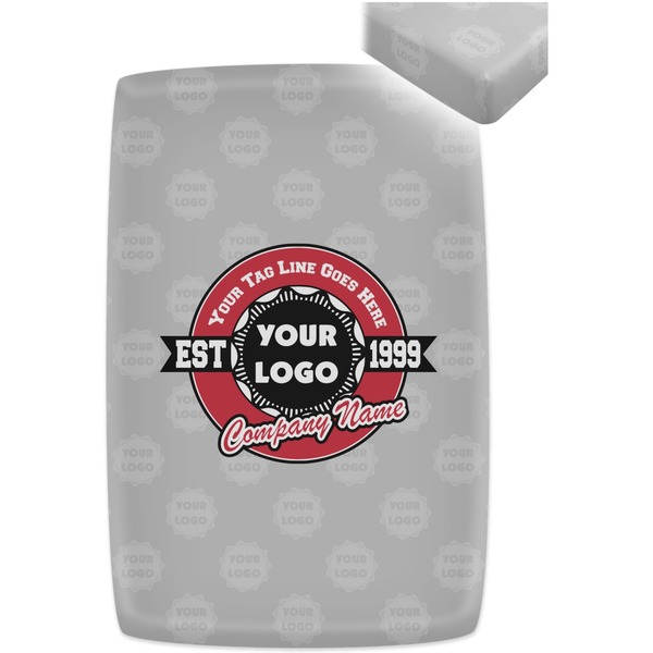 Logo & Tag Line Crib Fitted Sheet - Apvl