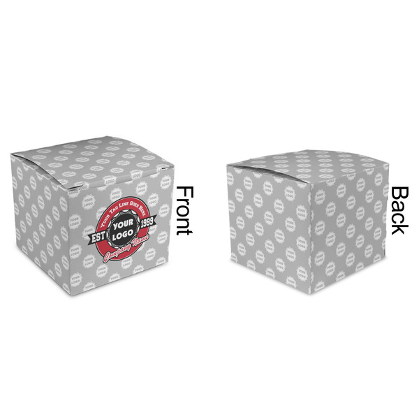 Logo & Tag Line Cubic Gift Box - Approval