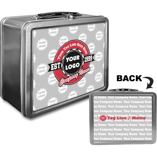 Logo & Tag Line Custom Lunch Box / Tin Approval