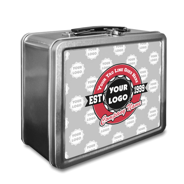 Custom Logo & Tag Line Lunch Box w/ Logos