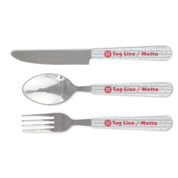 Logo & Tag Line Cutlery Set (Personalized)