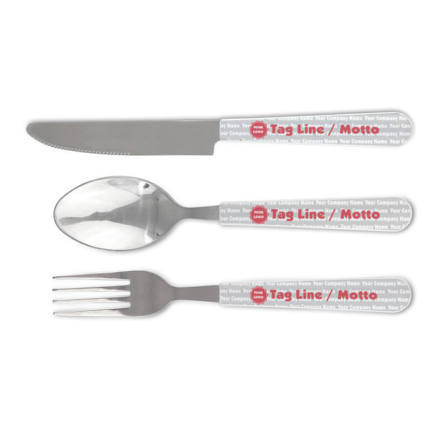 Custom Logo & Tag Line Cutlery Set (Personalized)