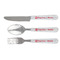 Logo & Tag Line Cutlery Set - FRONT