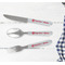 Logo & Tag Line Cutlery Set - w/ PLATE