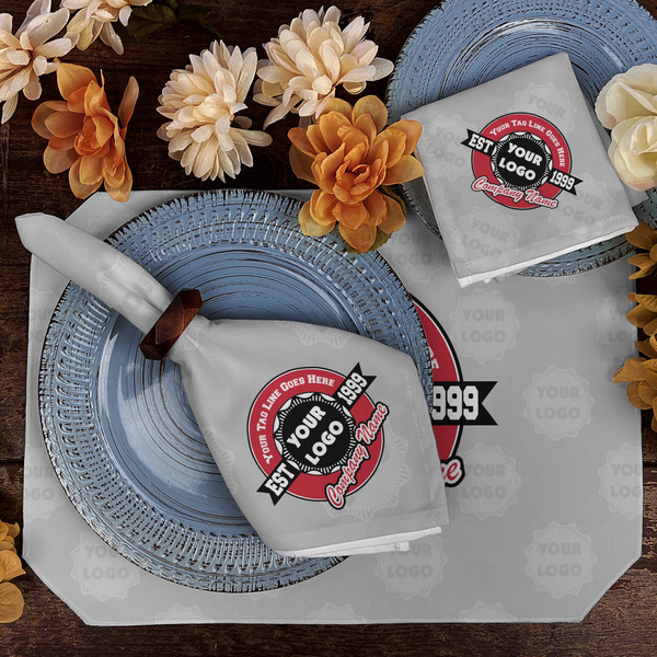 Logo & Tag Line Dining Set