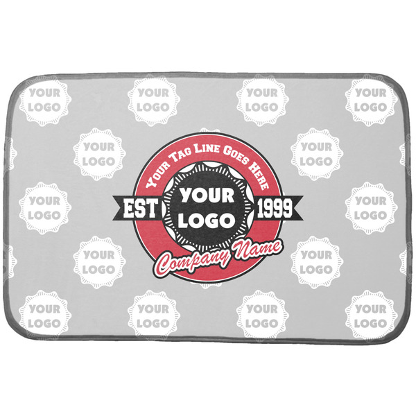 Custom Logo & Tag Line Dish Drying Mat w/ Logos