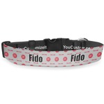 Logo & Tag Line Deluxe Dog Collar - Extra Large - 16" to 27" (Personalized)