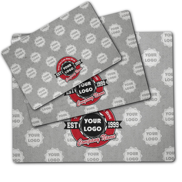 Logo & Tag Line Dog Food Mat - MAIN (sm, med, lrg)