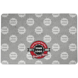 Logo & Tag Line Dog Food Mat w/ Logos