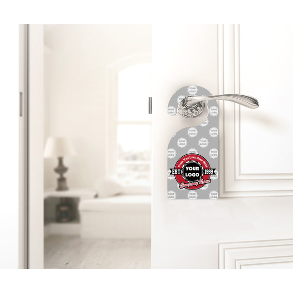Logo & Tag Line Door Hanger - LIFESTYLE